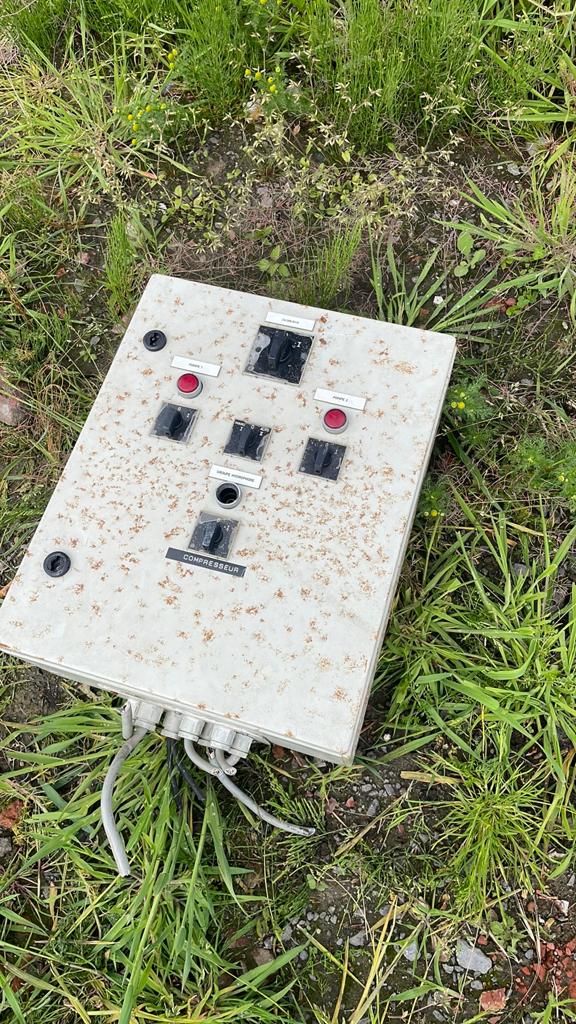Metalen zekeringkast, Doe-het-zelf en Bouw, Ophalen, Gebruikt