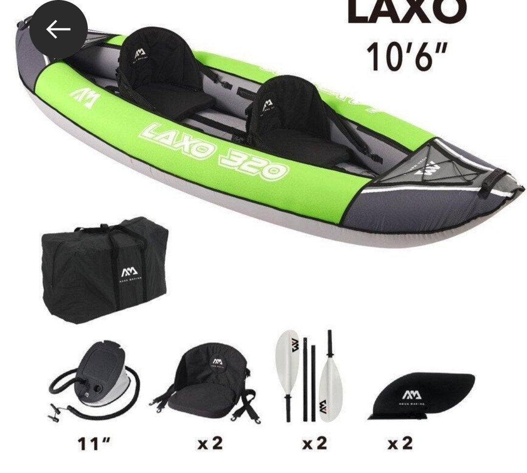 Opblaasbare kayak 2 persoon, Ophalen of Verzenden