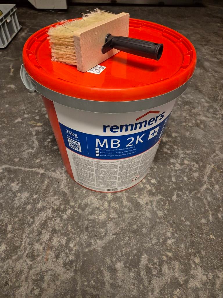 3x 25kg Remmers mb 2k+, Ophalen
