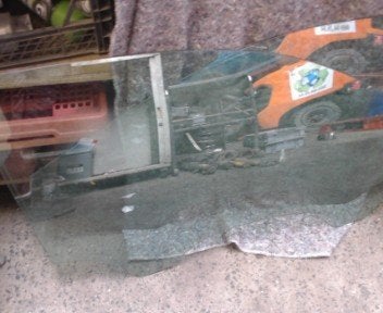 Vitre avant droit Audi A3 2012 3 portes LP/11527, Ophalen, Gebruikt, Audi