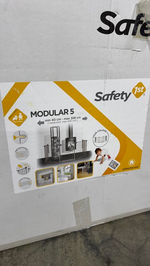 Safety First Modular 5 + Extension, Ophalen, Zo goed als nieuw