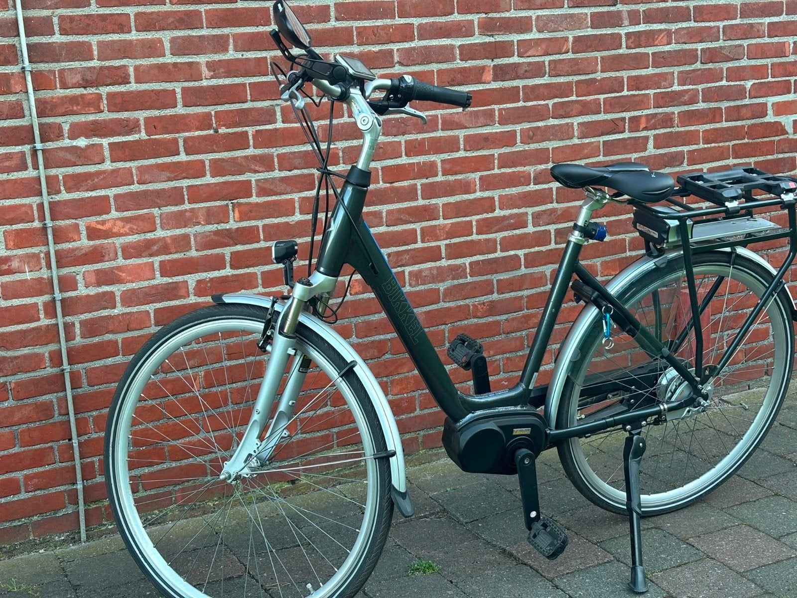 Bikkel electrise fiets, Ophalen