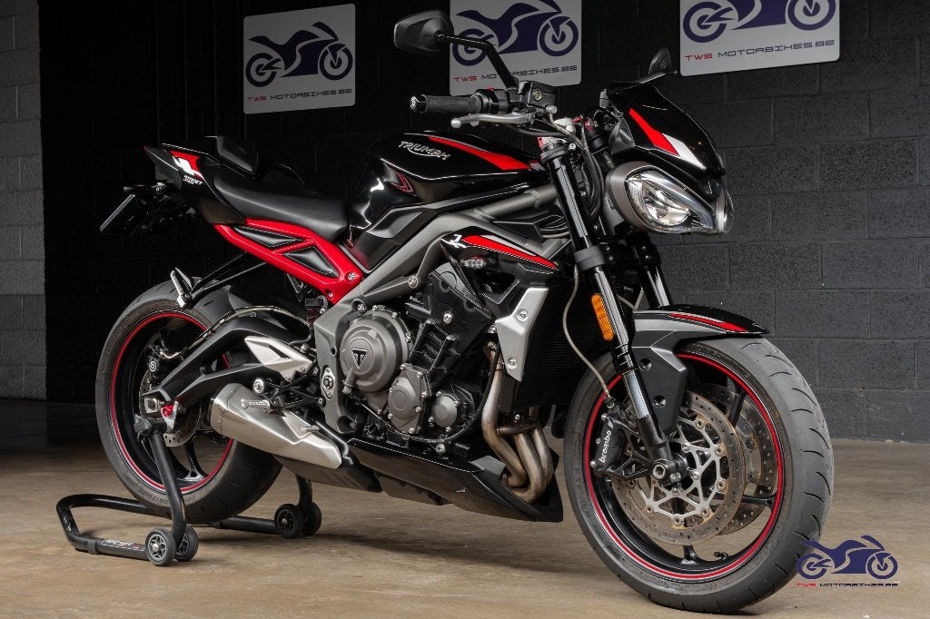 Triumph Street Triple R - 10.327 km, Permis Moto A, Entreprise, Occasion, Plus de 35 kW