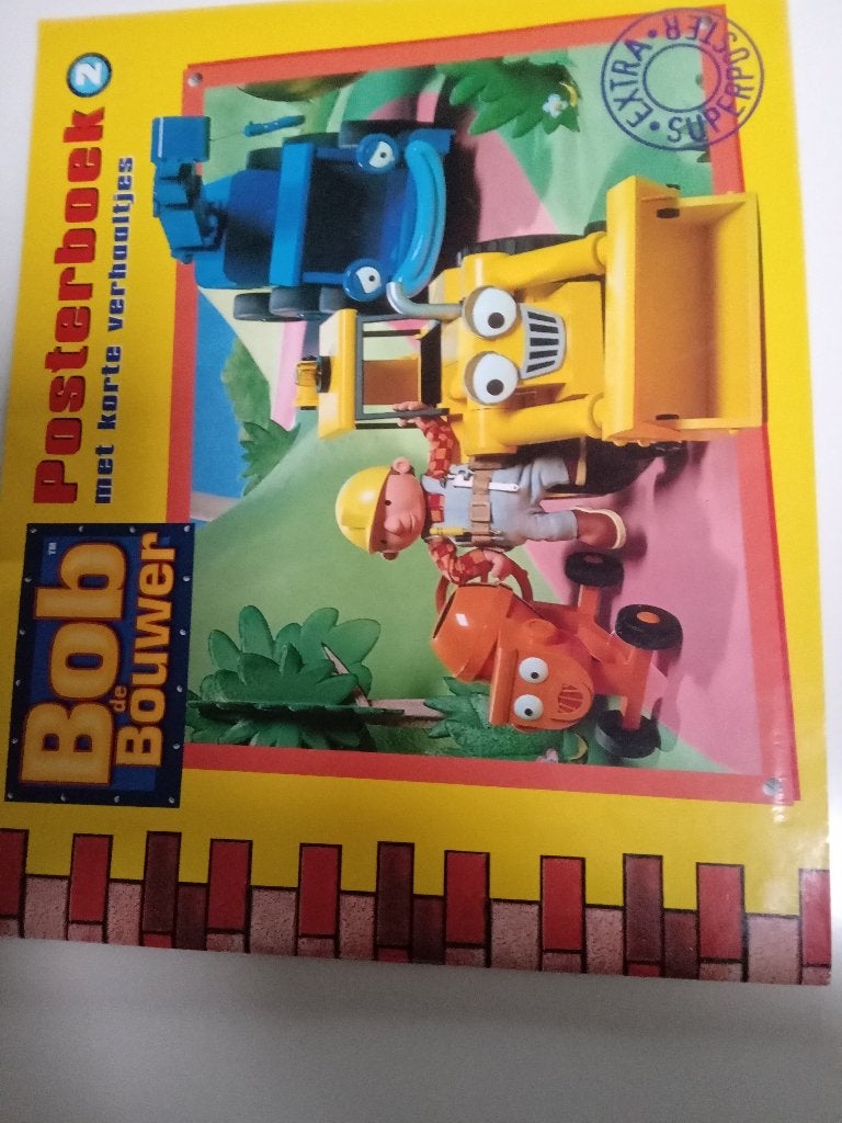 bob de bouwer posterboek met korte verhalen, Ophalen of Verzenden, Zo goed als nieuw