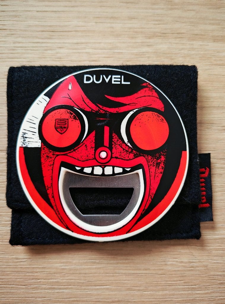 Ouvre-bouteille Duvel en édition limitée, Collections, Marques de bière, Envoi, Comme neuf, Ouvre-bouteille, Duvel