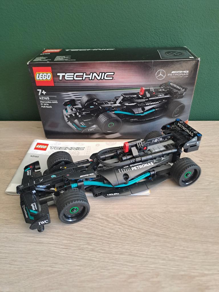 Lego Technic 42165 Mercedes-AMG F1 W14 Pull-Back, Ophalen, Compleet, Lego, Technic