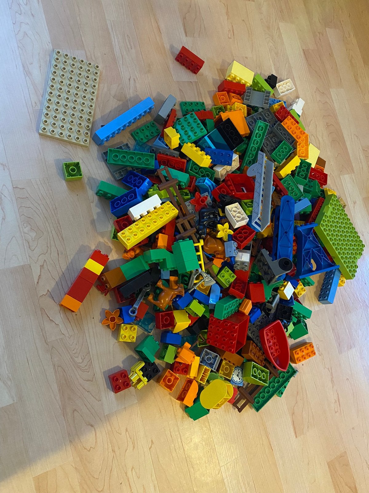 LEGO Duplo, Ophalen, Gebruikt