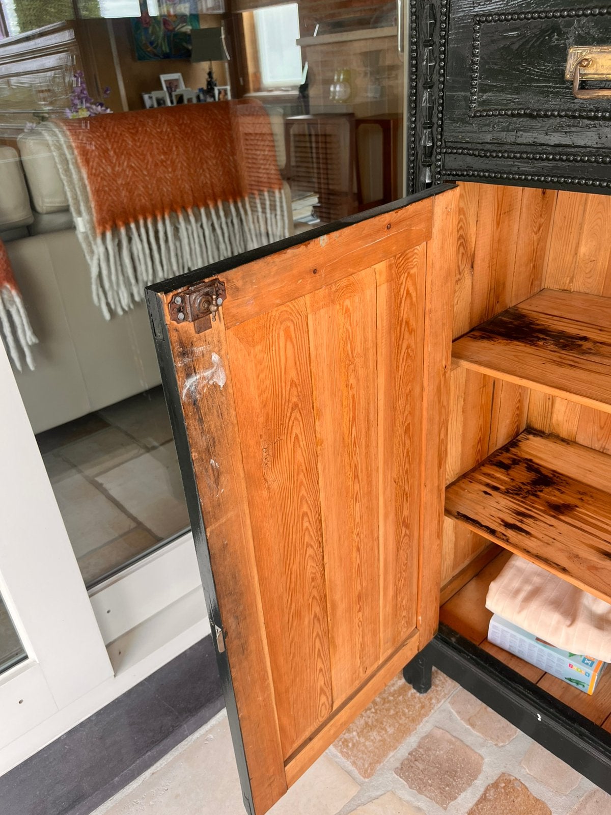 Oude kast, Antiquités & Art, Antiquités | Meubles | Armoires, Enlèvement