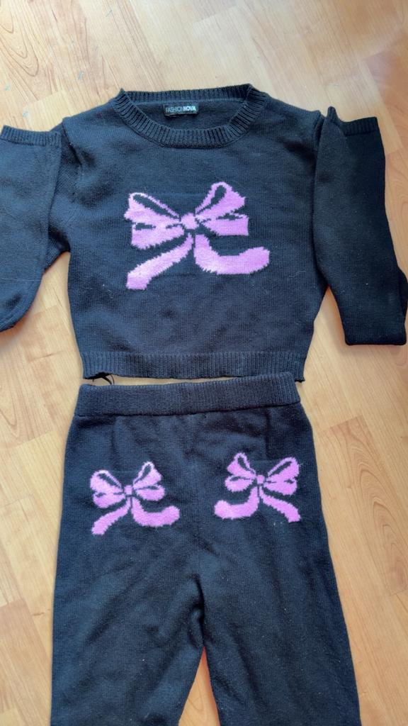 Volledige dames set, Ophalen, Gedragen, Maat 36 (S), Zwart