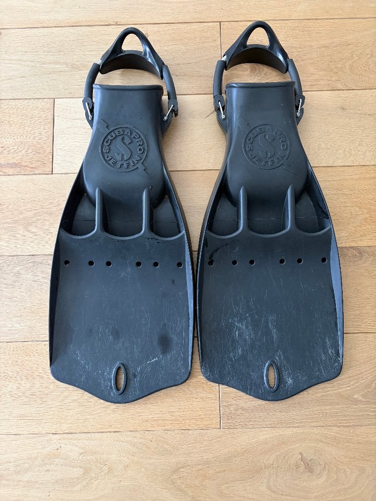 Scubapro duikvinnen Jetfin XL, Watersport en Boten, Ophalen, Zo goed als nieuw, Zwem- of Duikvliezen