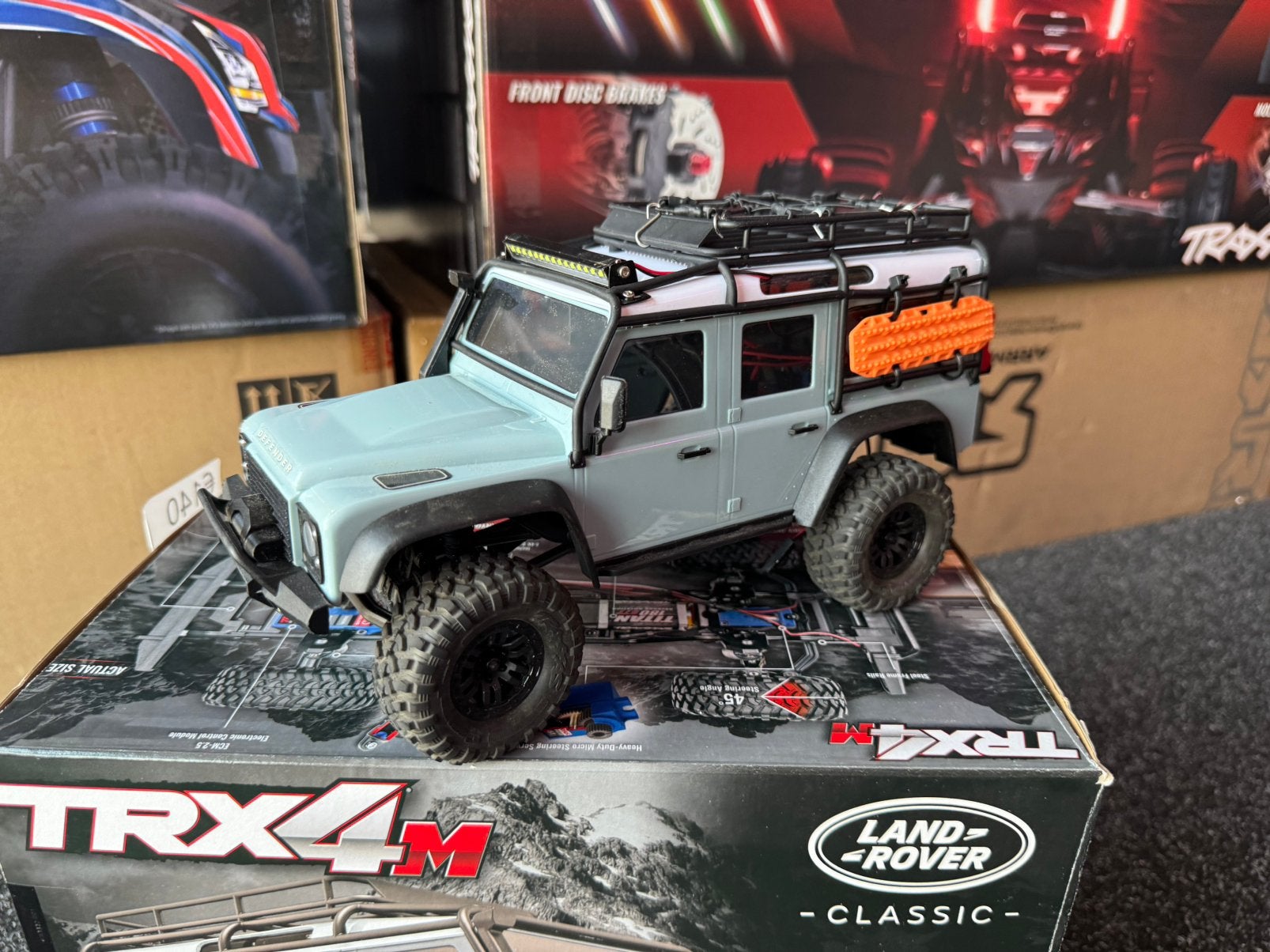 Traxxas Trx4m Defender 1/18 Compleet, Enlèvement ou Envoi, Comme neuf