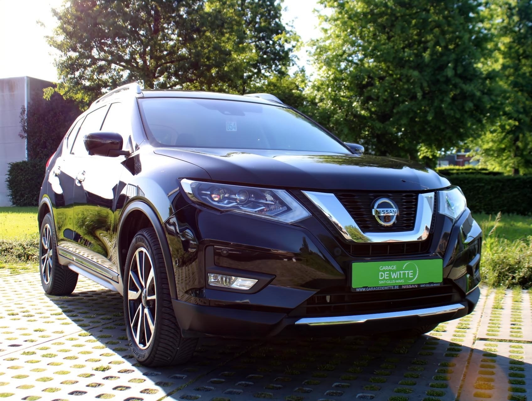Nissan X-Trail Tekna DIG-T 160 DCT + Premium Lederen zetels, Auto's, Automaat, Zwart, Zwart, Leder