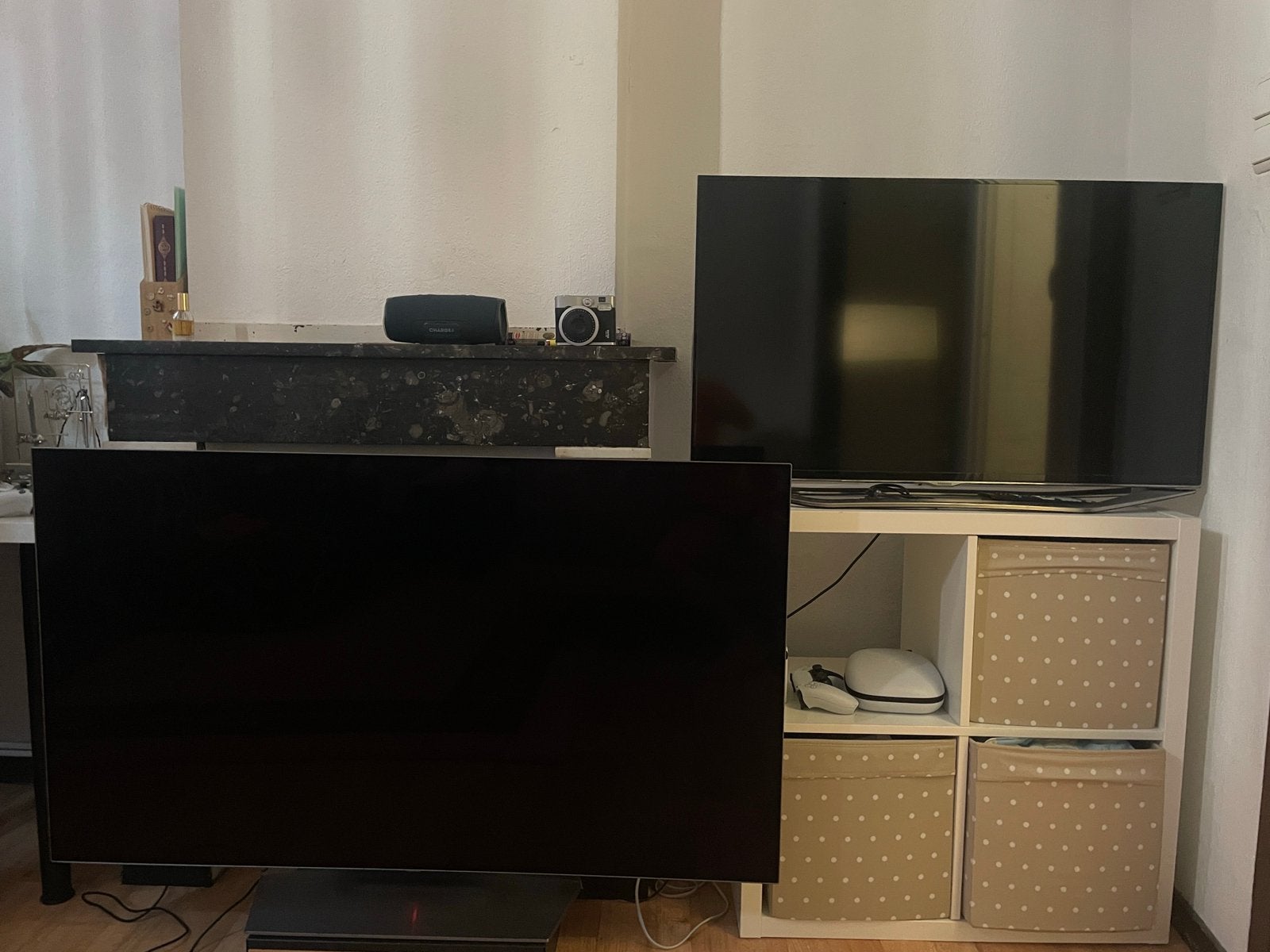 LG OLED 55 inch + Samsung 40 inch Smart TV, OLED, Ophalen of Verzenden, Zo goed als nieuw, LG
