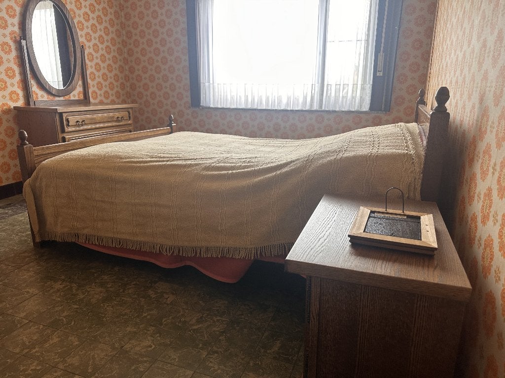 Slaapkamer eik, Ophalen, Gebruikt, Tweepersoons, Eik rustiek