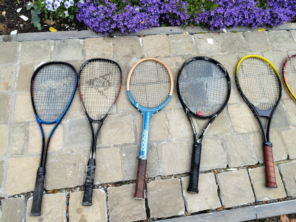 tennisraketten, Ophalen, Racket
