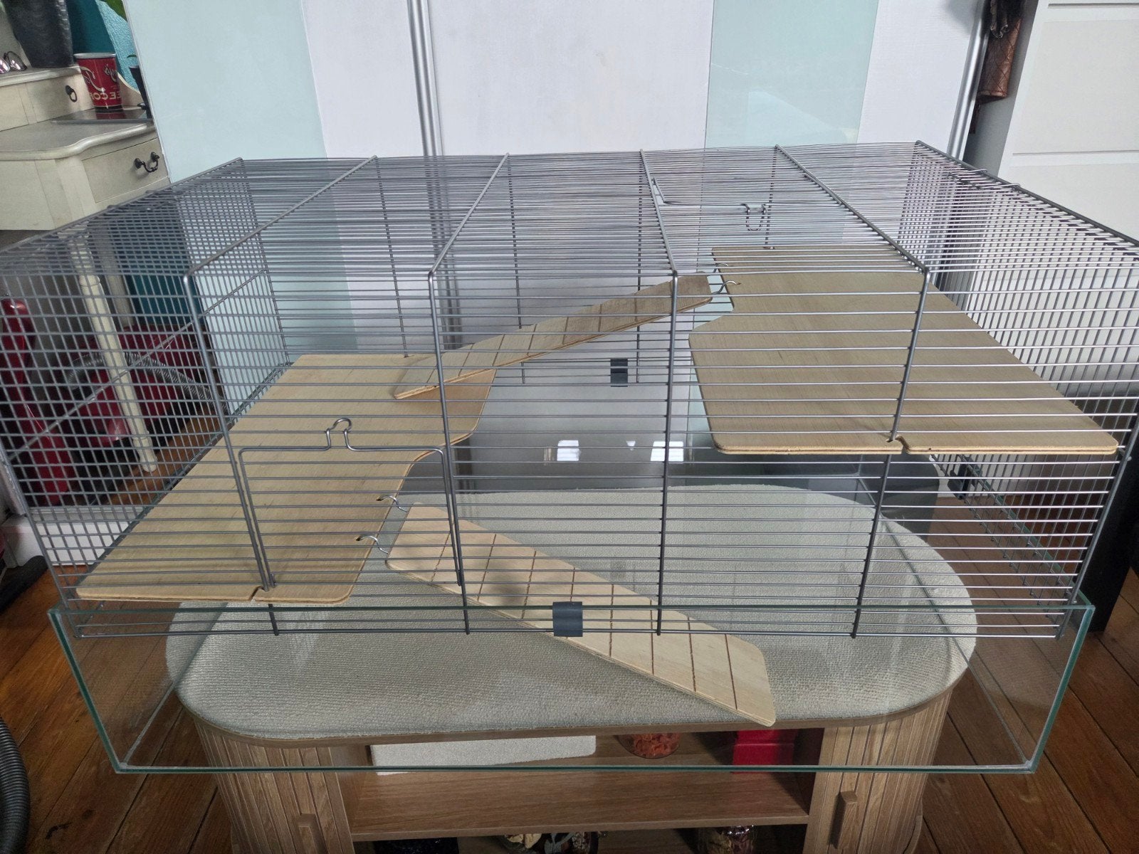 Complete hamsterset./ Kit complet pour hamster., Dieren en Toebehoren, Kooi, Hamster