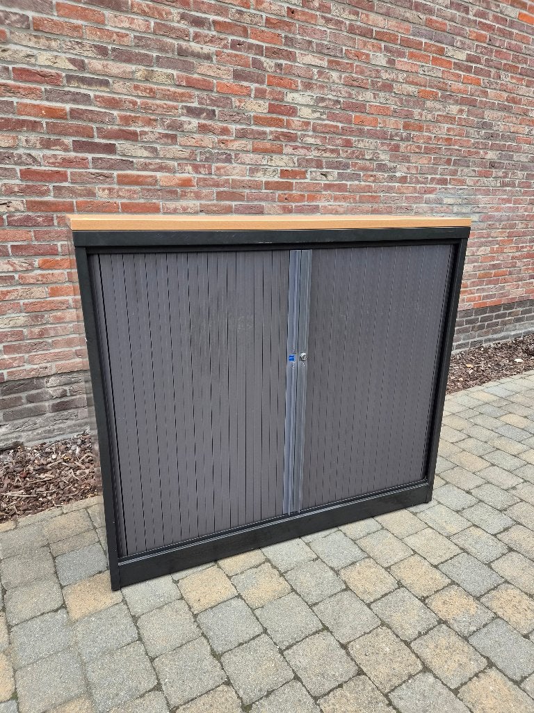 9xMooie Metalen Roldeurkast-Ahrend - Topprijs!, Ophalen, 100 tot 150 cm, 100 tot 150 cm, Zo goed als nieuw