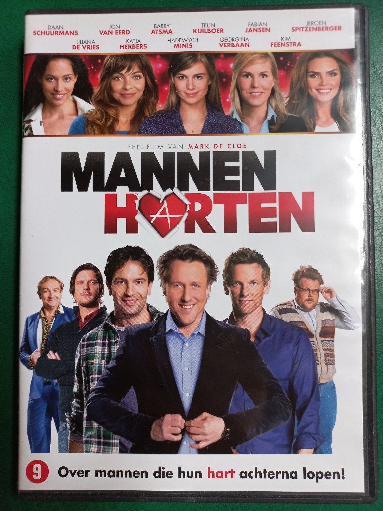 Mannenharten (2013), Cd's en Dvd's, Dvd's | Nederlandstalig, Vanaf 9 jaar, Ophalen of Verzenden, Zo goed als nieuw, Komedie