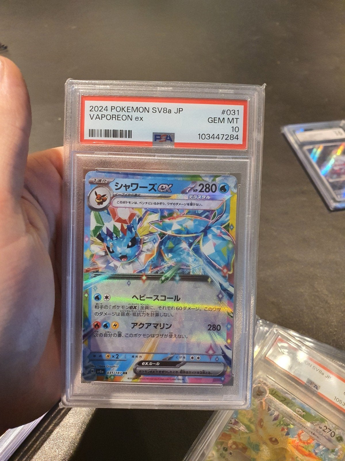 Gegrade pokemon kaarten., Verzamelen, Overige Verzamelen, Ophalen, Zo goed als nieuw