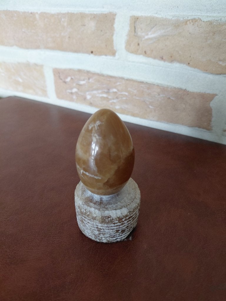 EI OP SOKKEL IN NATUURSTEEN, Minder dan 20 cm, Natuurlijk materiaal, Op sokkel, Overige stijlen