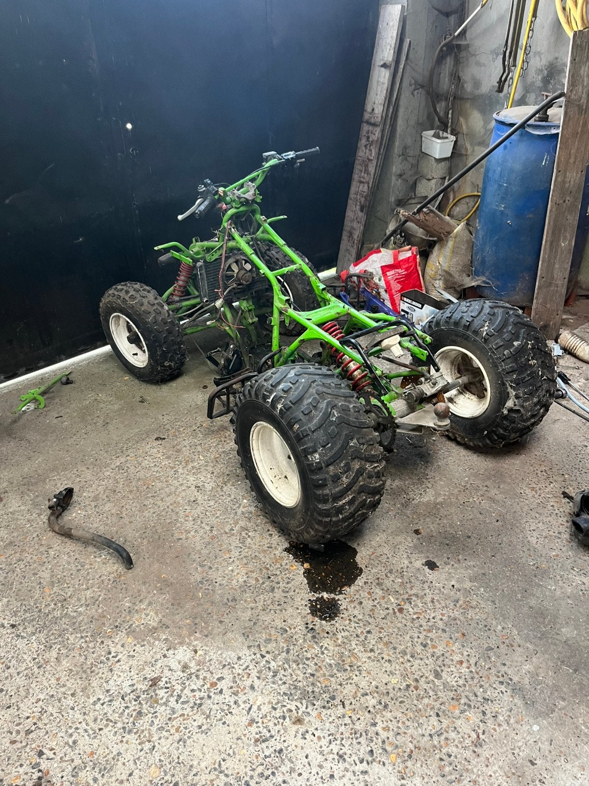 Kawasaki ksf 250A quad te ruil tegen crosser of piaggio ciao, Motos, 250 cm³