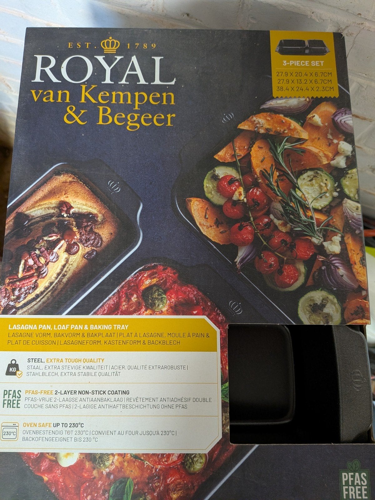Nieuwe ovenschotels, Ophalen
