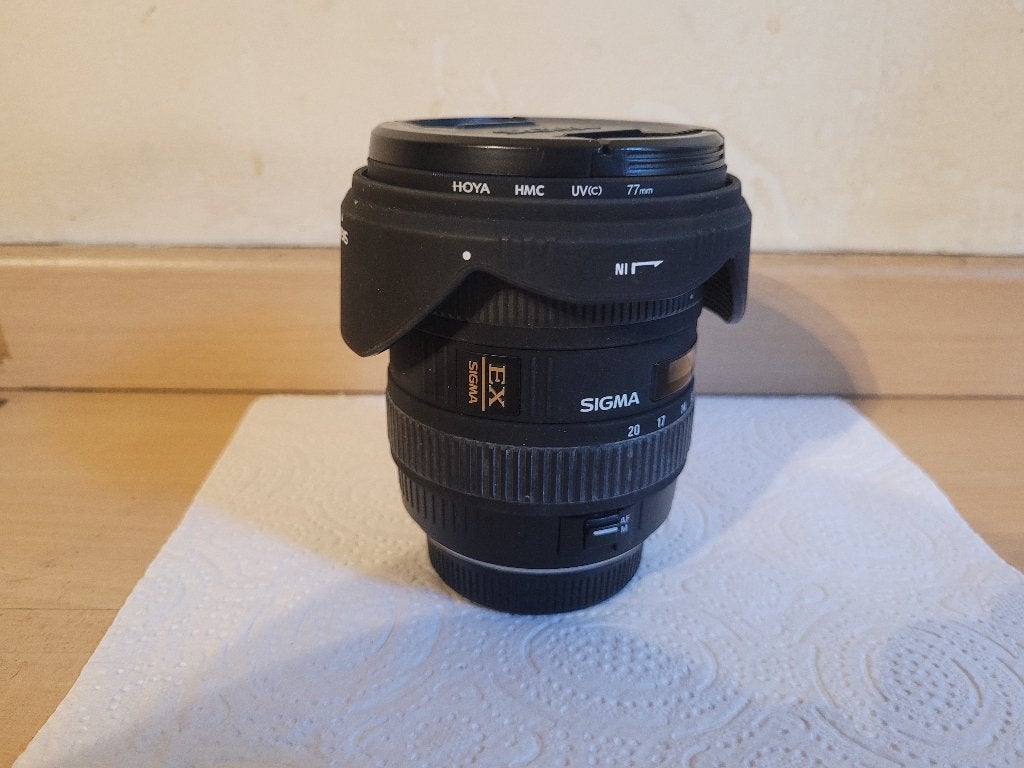 Objectif Zoom Sigma 10-20 mm f/4-5,6 EX DC HSM Pour Olympus, Enlèvement ou Envoi, Utilisé, Objectif grand angle, Zoom