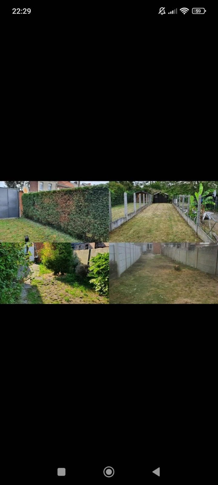 Bonjour, je fait petit travaux de jardinage.
️Prix correct
