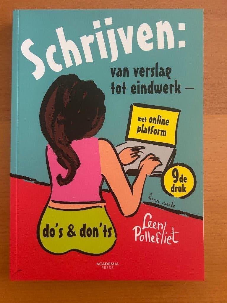 Schrijven van verslag tot eindwerk - Leen pollefliet, Boeken, Ophalen, Zo goed als nieuw, Leen Pollefliet
