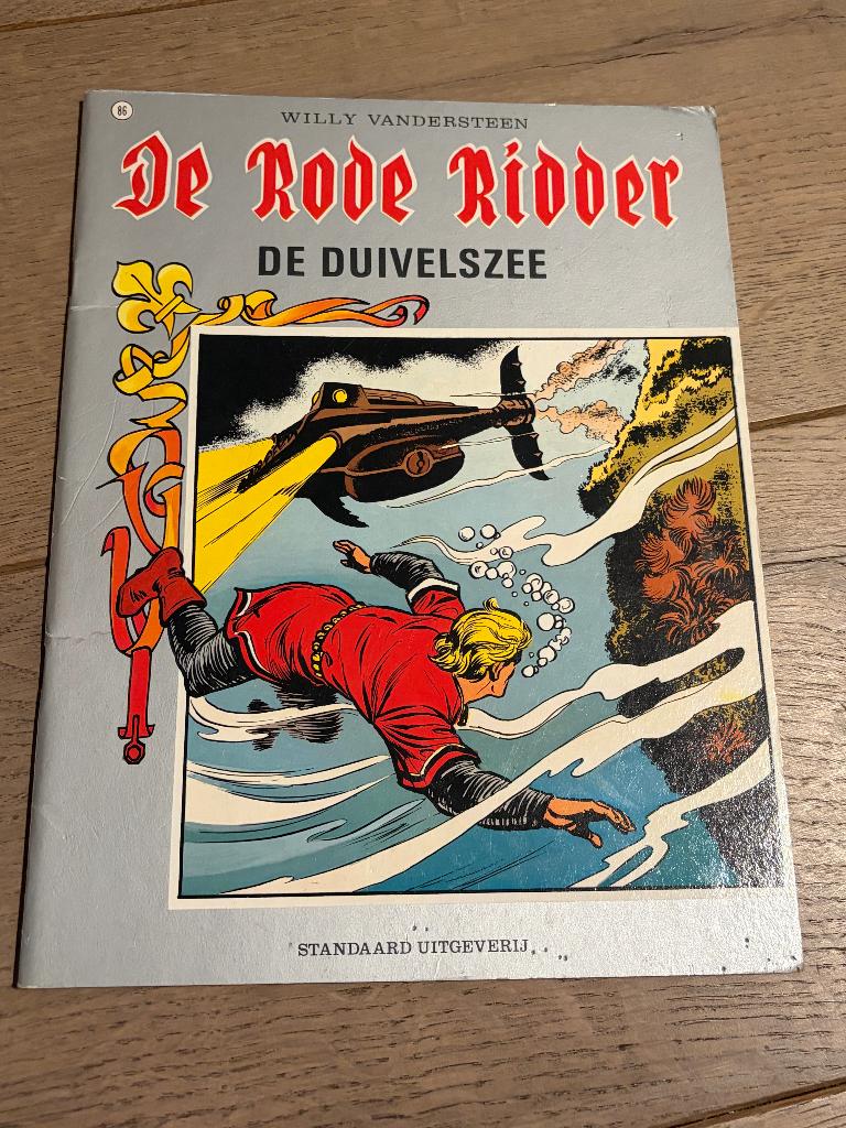 De Rode Ridder - 86 - De duivelszee, Eén stripboek, Ophalen of Verzenden, Gelezen, Willy Vandersteen