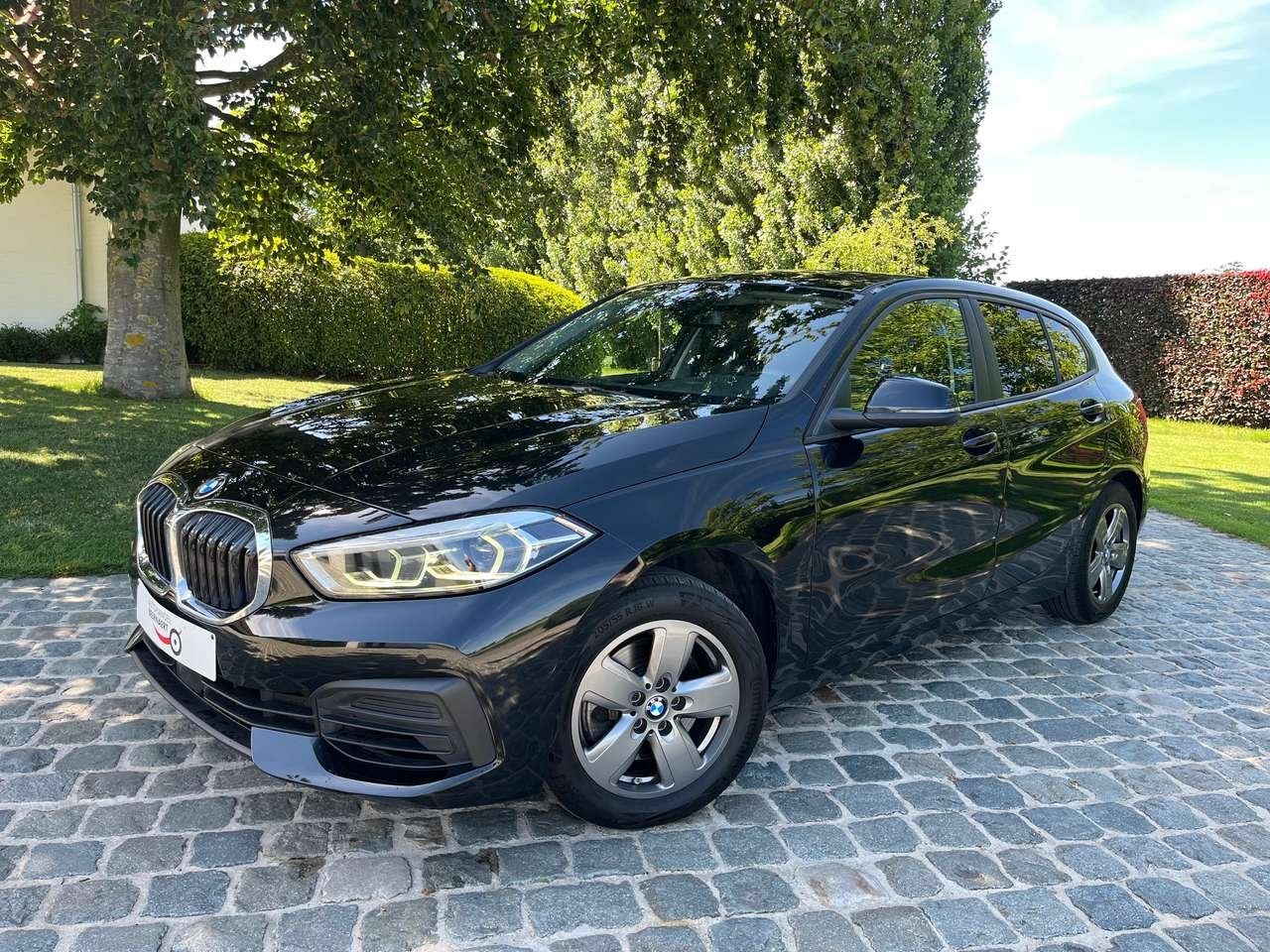 BMW 116 iA OPF/1eignr/Carplay/Led/Pdc/Navi/Cruise/Clima..., Auto's, BMW, 1 Reeks, Zwart, 0 kg, Zwart