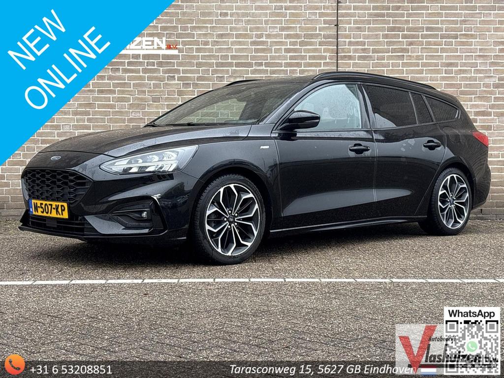 Ford Focus Wagon 1.5 EcoBoost ST Line Business Automaat | Ca, Auto's, Zwart, Bedrijf, Break, 137 g/km