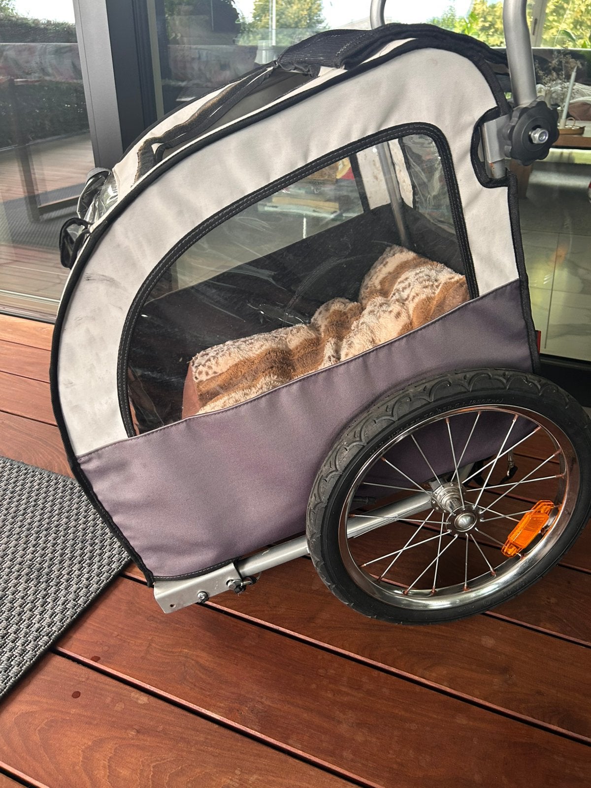 Fietskar hond, Ophalen, Gebruikt, Hondenkar