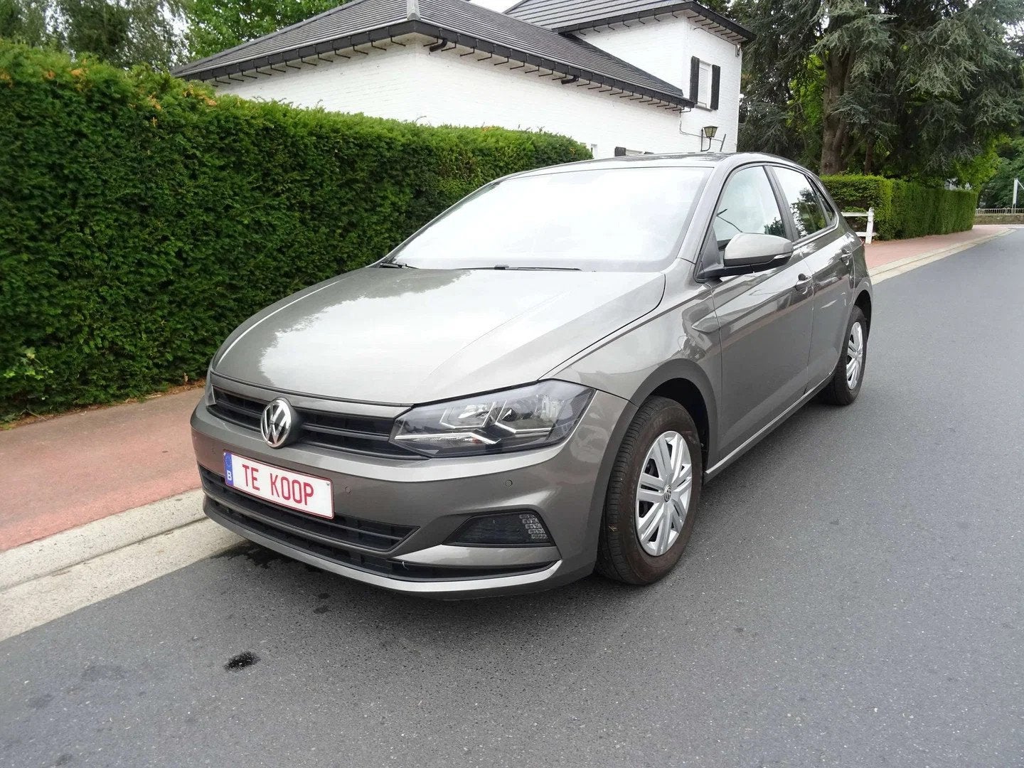 Volkswagen Polo Polo 1.0i Trendline (bj 2019), Auto's, Stof, Gebruikt, 48 kW, Bedrijf