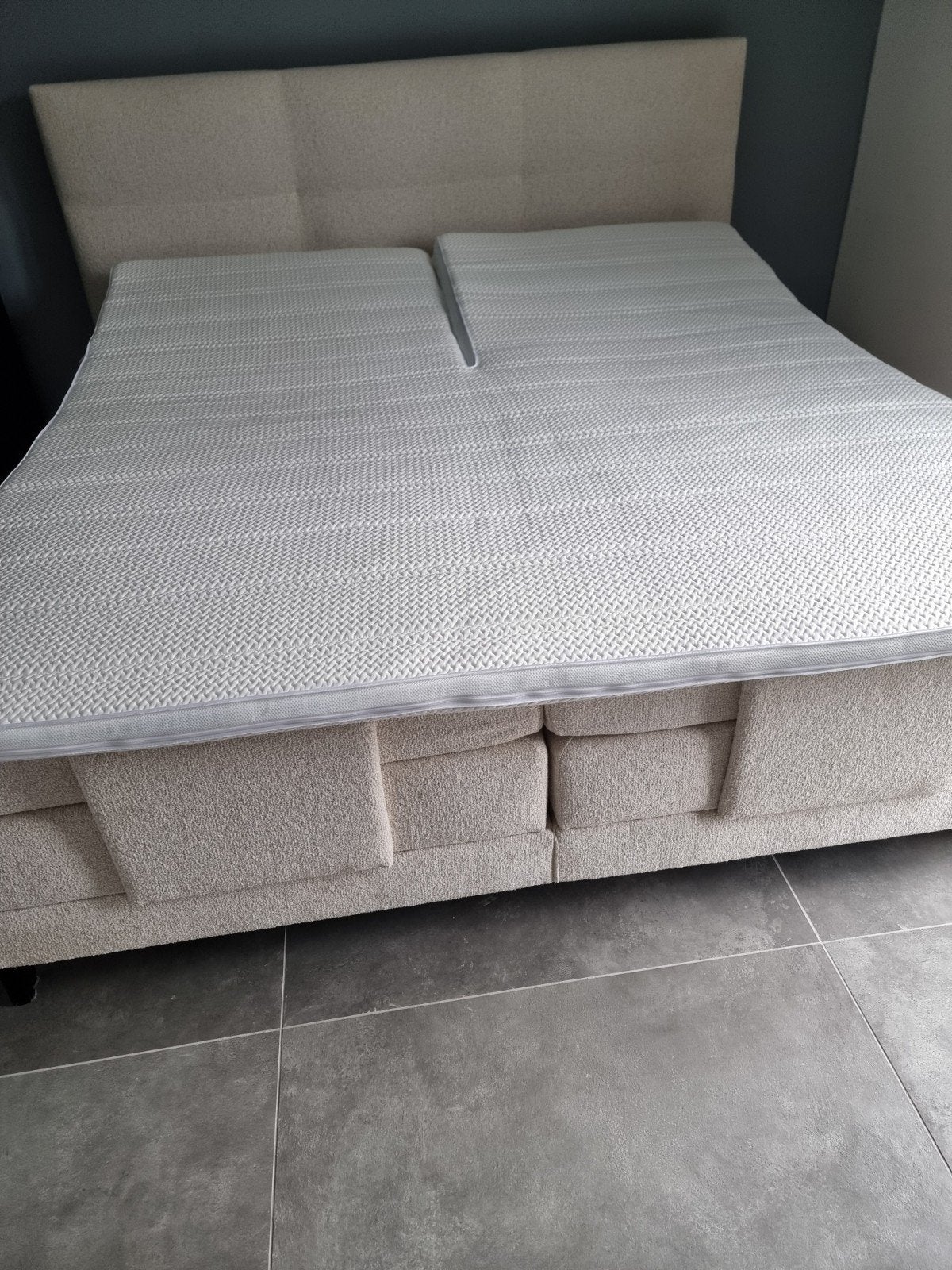 surmatelas pour springbox têtes électriques, Maison & Meubles, Neuf, 90 cm, Queen size, Enlèvement