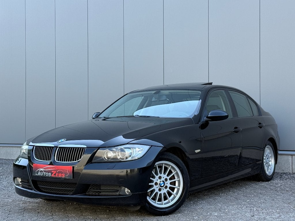 Toit ouvrant au xénon en cuir BMW 320 dA climatisation Euro4, Cuir, Achat, Entreprise, Noir