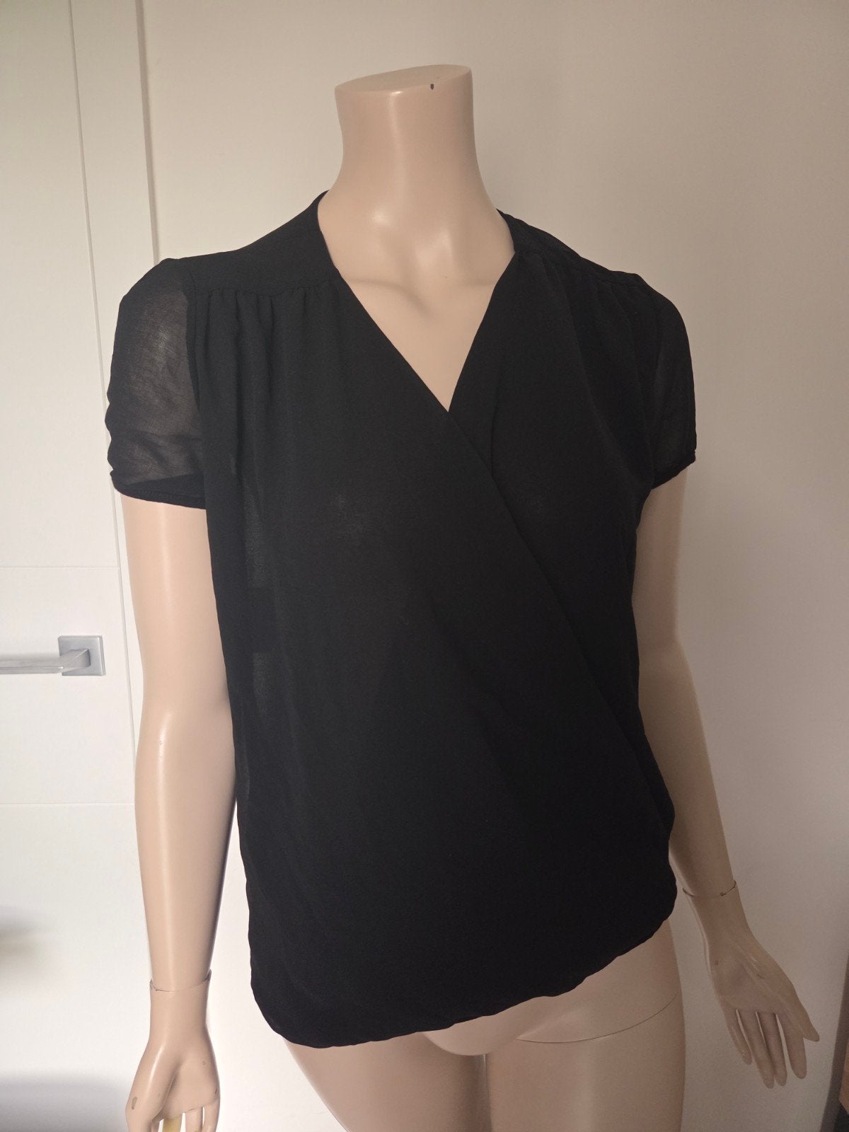 Zwarte blouse LolaLiza maat 40, Enlèvement ou Envoi, Taille 38/40 (M)