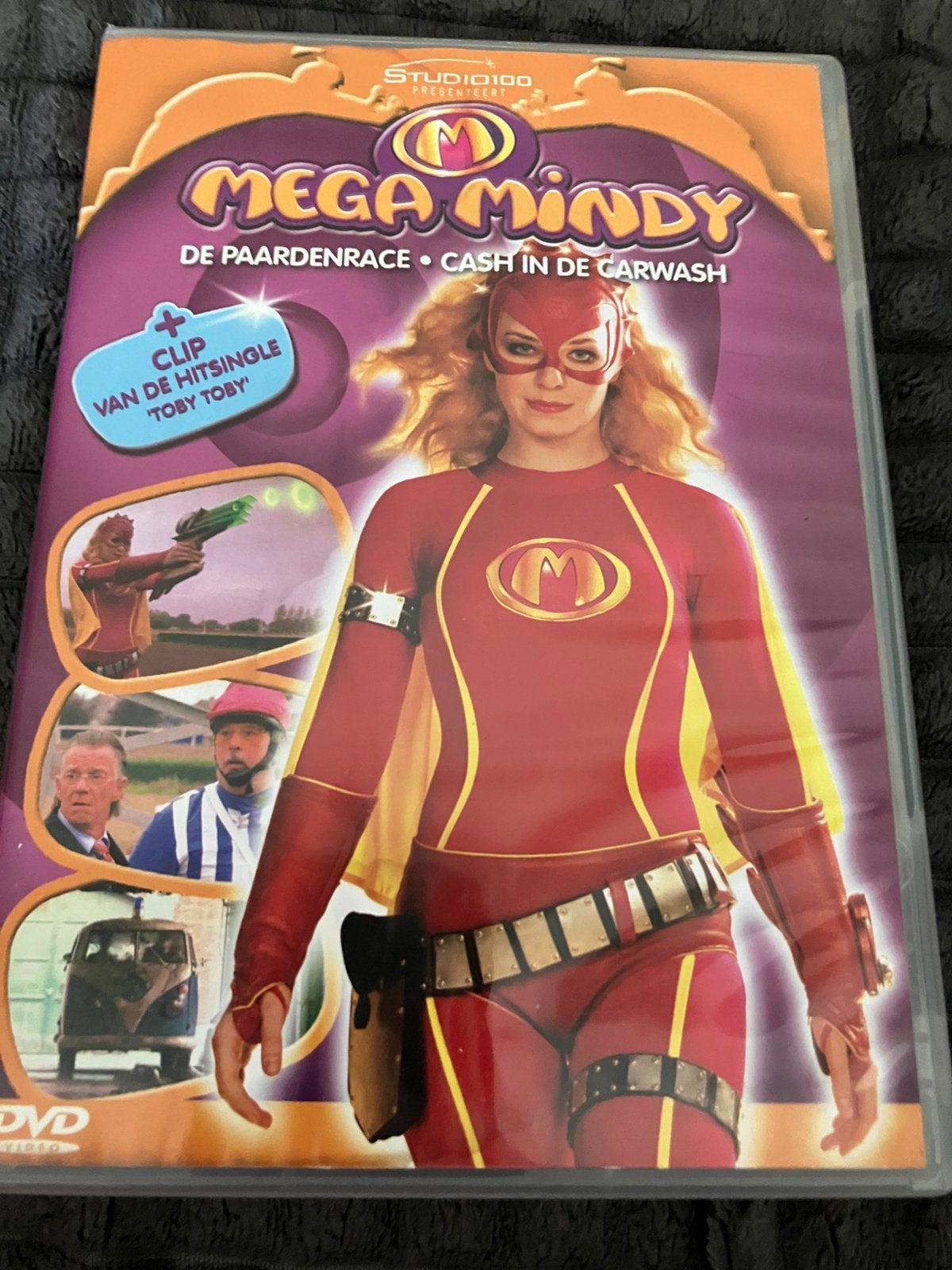 Dvd studio 100 mega mindy paardenrace + cash in carwash, Enlèvement ou Envoi, Comme neuf