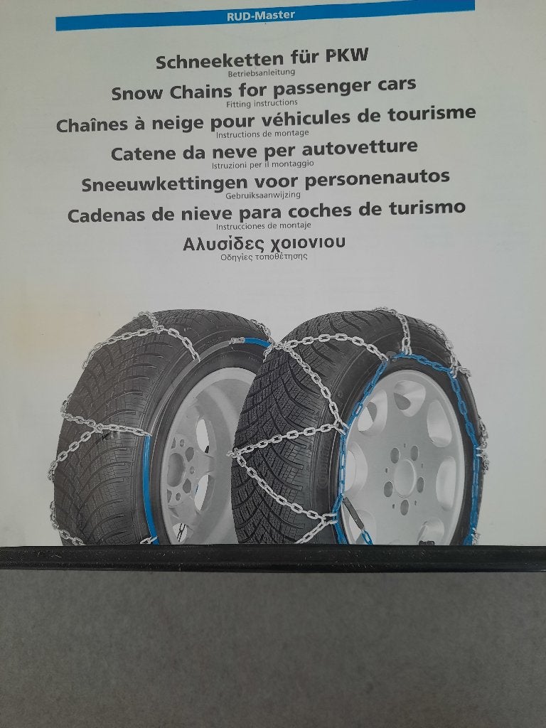 Chaines a neige, Enlèvement, Comme neuf