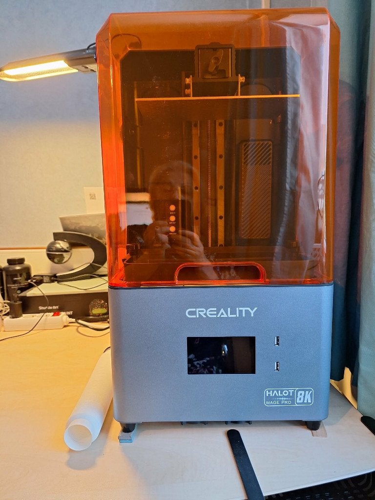 Imprimante 3D Créality Halot-Mage pro+créality UW-03 lavage, Informatique & Logiciels, 3D Imprimantes, Neuf, Résine, Enlèvement