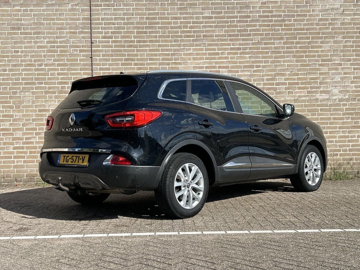 Renault Kadjar 1.2 TCe Intens, Auto's, Renault, Kadjar, Zwart, Bedrijf, Handgeschakeld