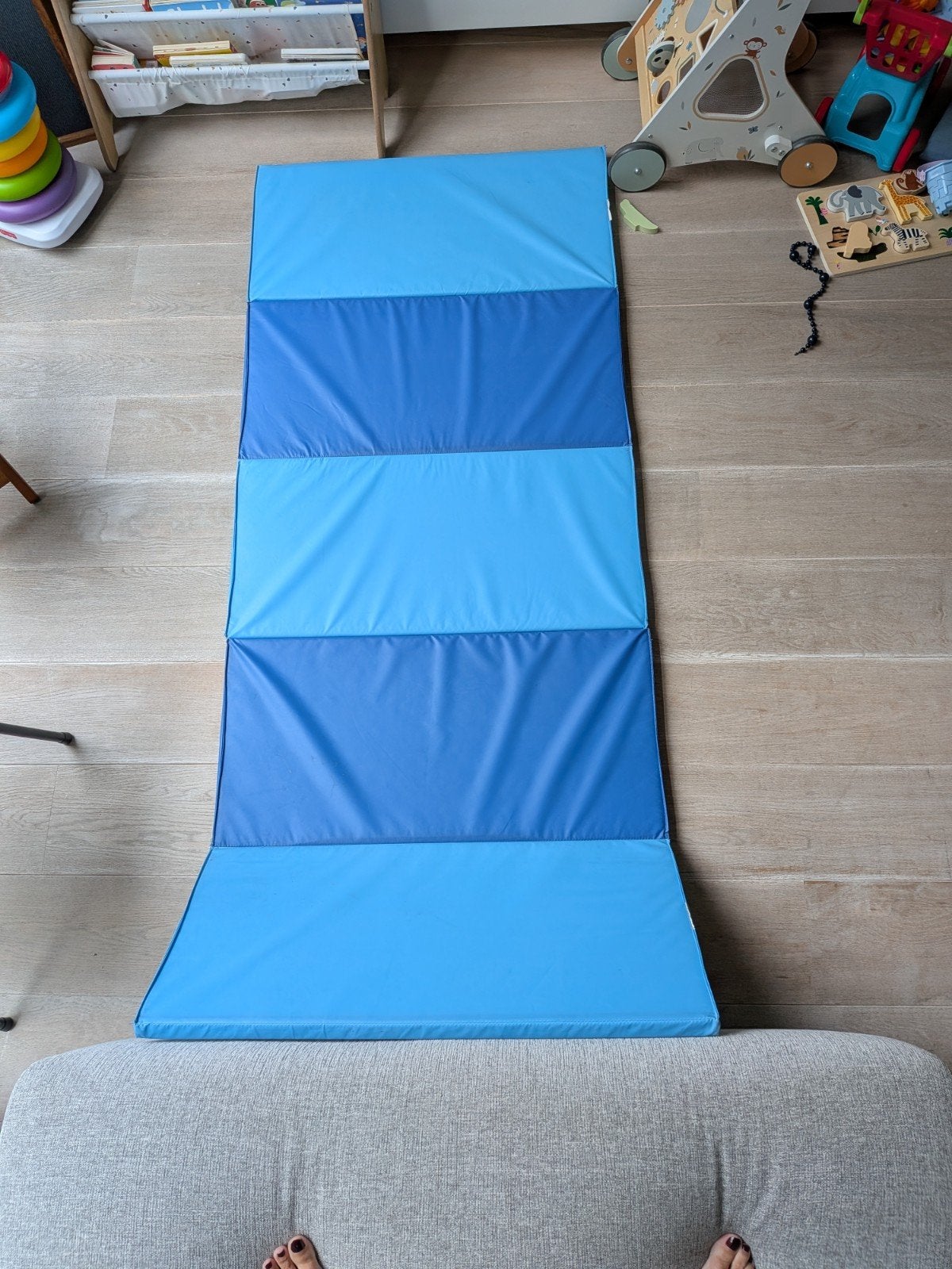 PLUFSIG Tapis de gymnastique pliant 78x185 cm, Enlèvement, Utilisé