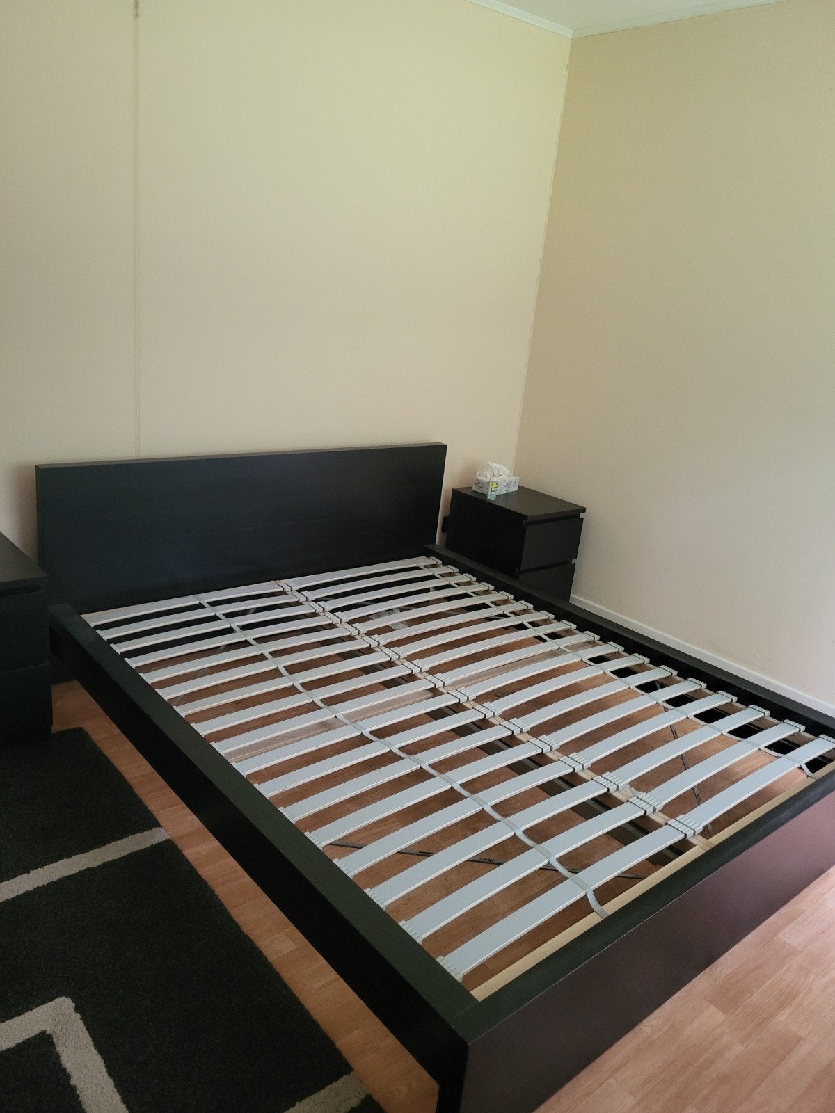 Lit 2 personnes 160x200 cm lattoflex - IKEA, Enlèvement, Utilisé, 200 cm, Bois