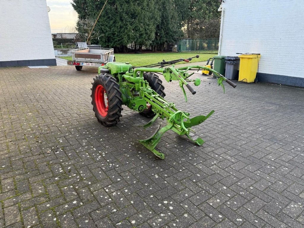 Hert-Agria diesel motoculteur met originele ploeg, Ophalen, Gebruikt