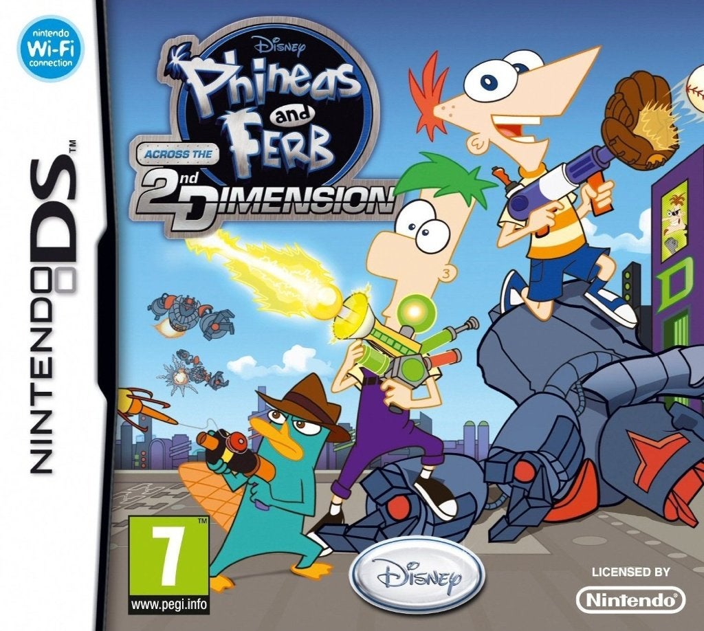 Disney Phineas and Ferb Across The 2nd Dimension, Games en Spelcomputers, Avontuur en Actie, 1 speler, Ophalen of Verzenden, Zo goed als nieuw