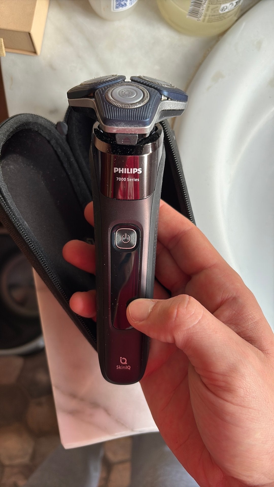 Philips 7000 skiniq scheermachine inclusief reinigingsset, Ophalen, Zo goed als nieuw