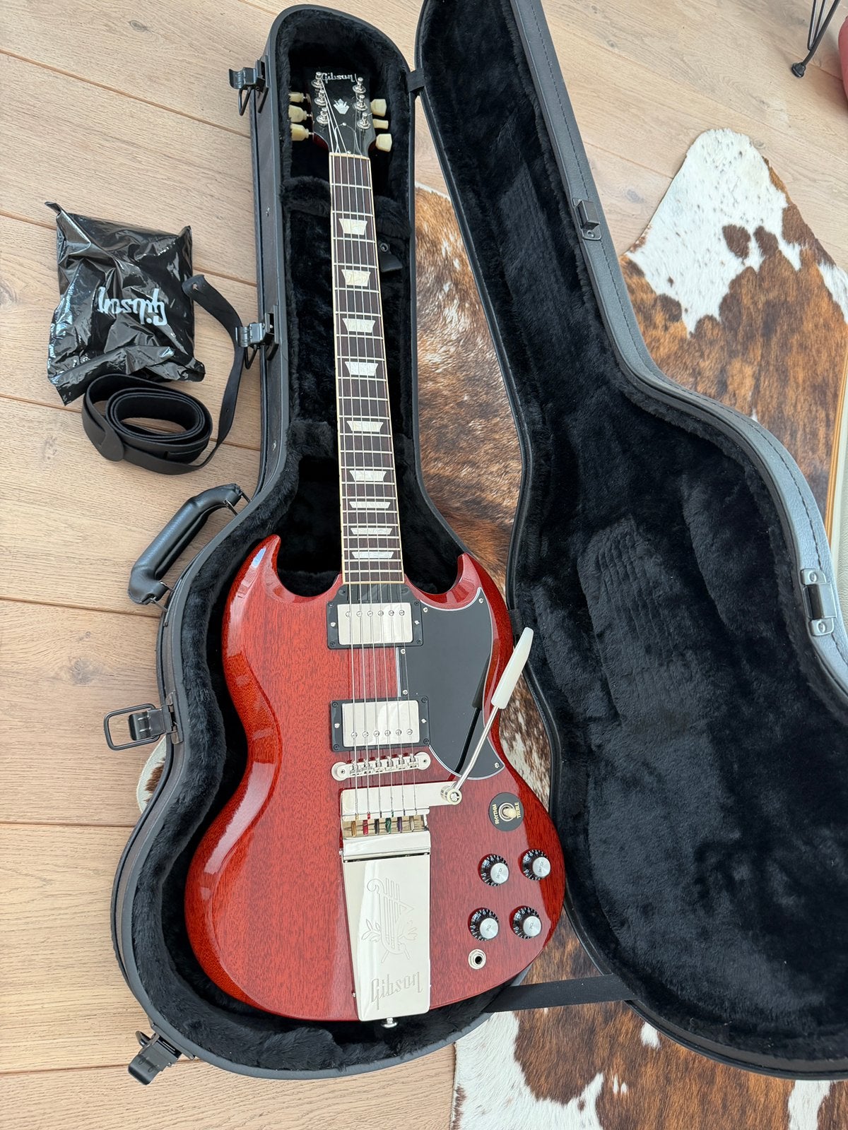 Gibson SG 61' Maestro Vibrola Original collection, Ophalen, Zo goed als nieuw, Gibson