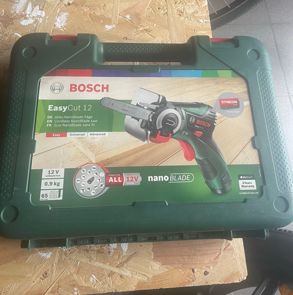 Bosch Easycut 12, Ophalen, Minder dan 30 mm, Gebruikt, Kettingzaag