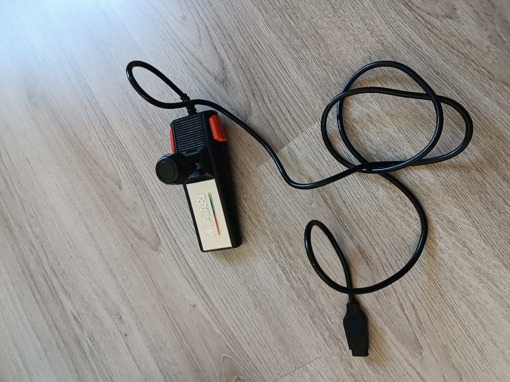 Atari Pro-Line CX24 Vintage joystick met controller, Ophalen of Verzenden, Zo goed als nieuw, Atari
