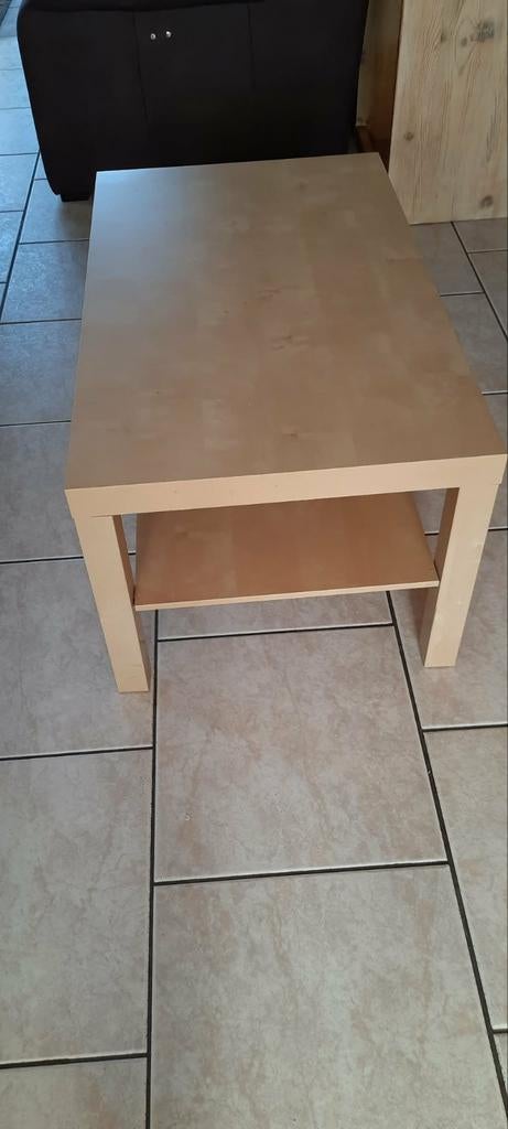 Table de salon, Enlèvement, Comme neuf, Rectangulaire, Autres essences de bois
